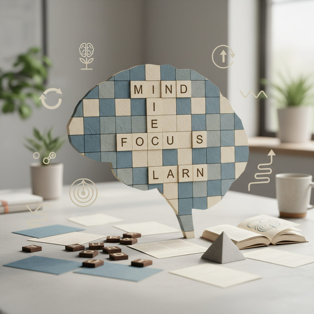 Sådan hjælper albumkrydsord dig med at forbedre din hukommelse og koncentration